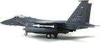 Diecast Airplane 1/100 Scale Model US Air Force F-15E Strike Eagle Fighter Jet Plane Model Attack Plane Military Airplane Models for Adults