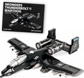 A-10 Warthog Attack Aircraft Building Block Military Fighterjet Set Kids 6+