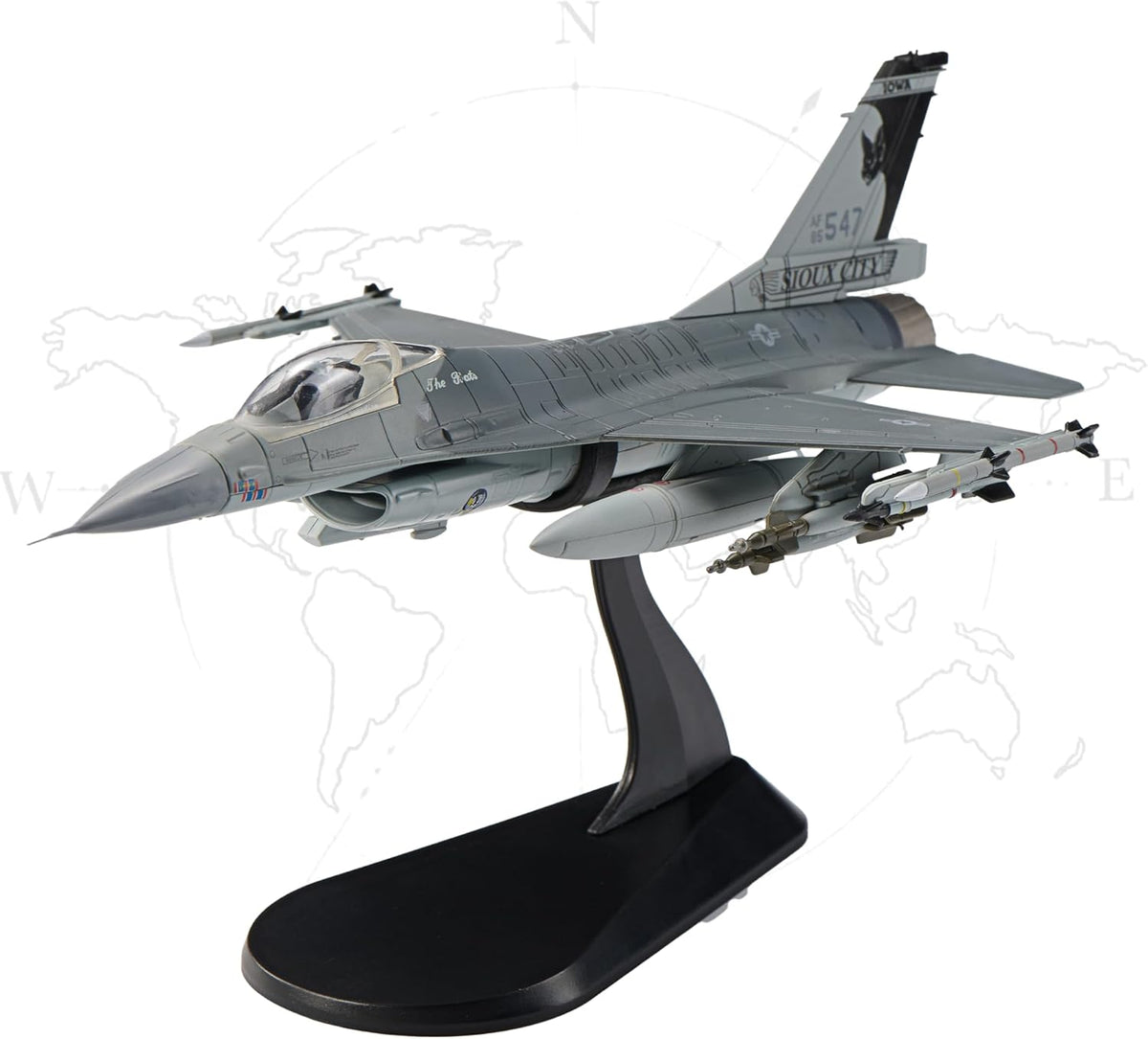 F-22 Raptor Die-Cast Airplanes-1/100 Scale Spirits of American