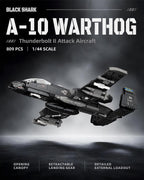 A-10 Warthog Attack Aircraft Building Block Military Fighterjet Set Kids 6+