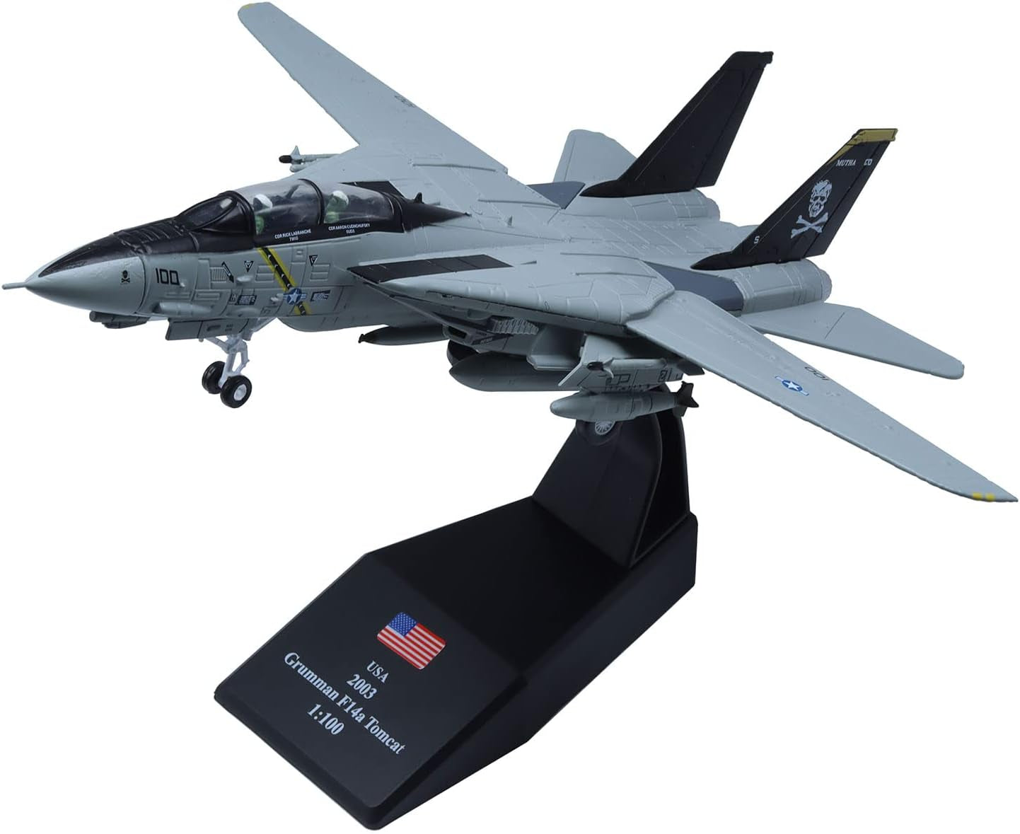 F-22 Raptor Die-Cast Airplanes-1/100 Scale Spirits of American